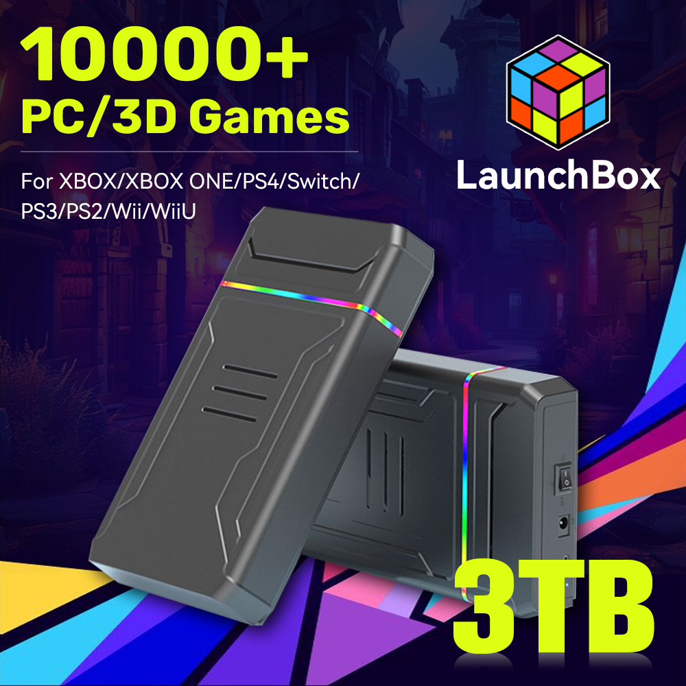 Arcade X - Consola de videojuegos HDD JMachen Launchbox