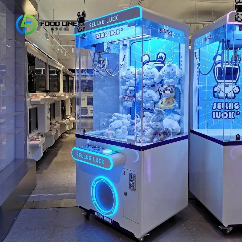 Vending Arcade Games - Máquina de grúa metálica operada por