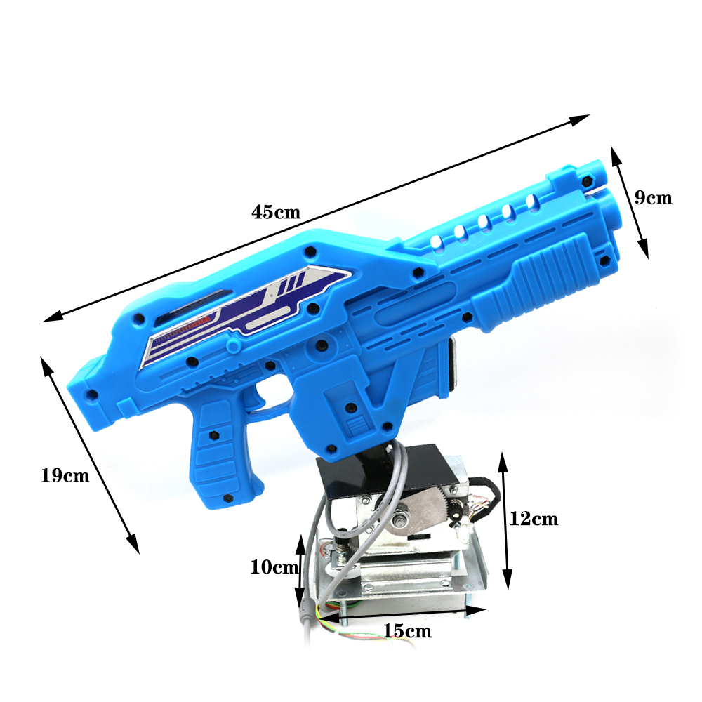Pistola de plástico de tiro Ar - Gun Shooting Arcade reseña y precio
