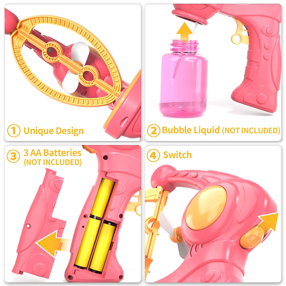 Pistola de burbujas automática - Bubble Gum Machine reseña y precio