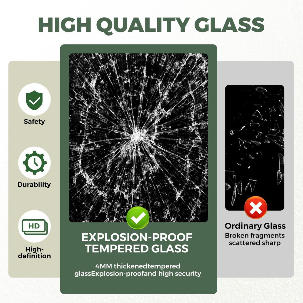 Vitrina con Luces LED y Cerrad - Glass Cabinet Display reseña y precio