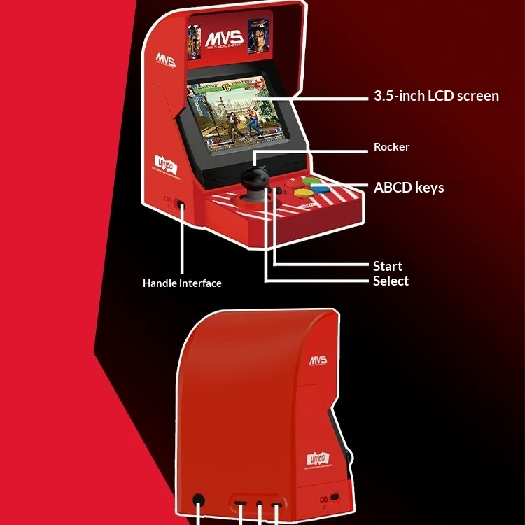 Consola Arcade Mini UNICO MVS  - Arcade Vibes reseña y precio