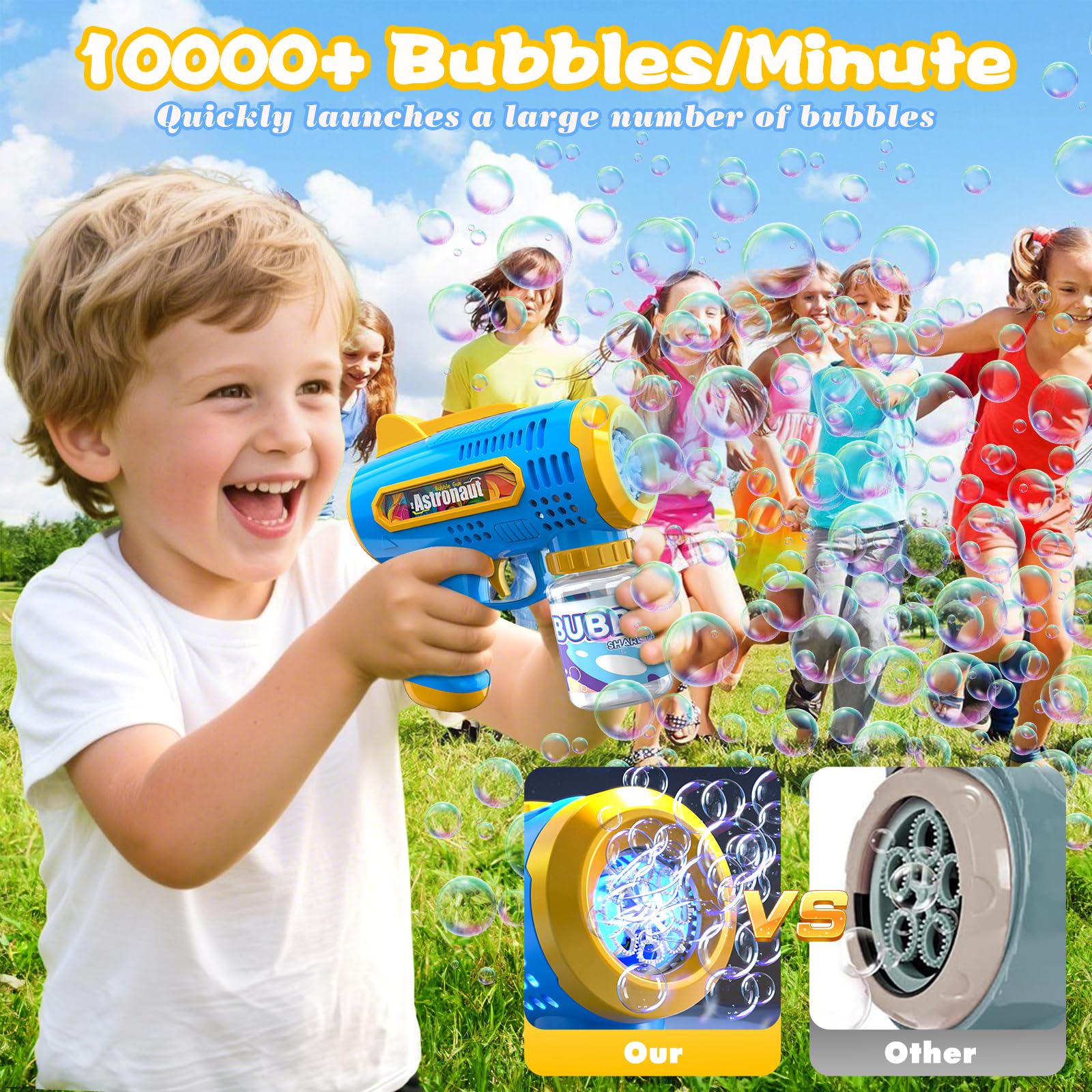 Pistola de burbujas, máquina a - Bubble Gum Machine reseña y precio