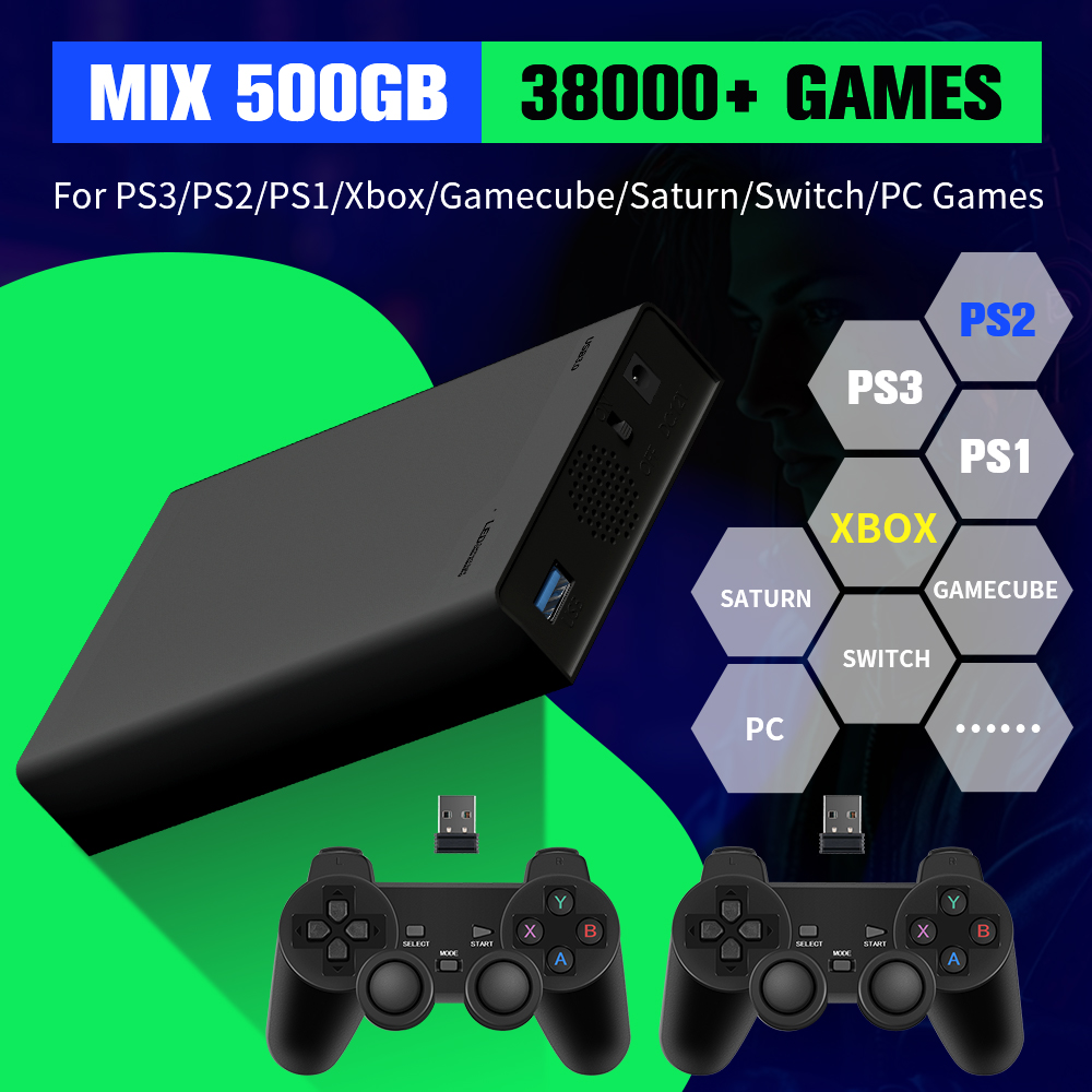 Disco duro para juegos de 500G - Arcade X reseña y precio