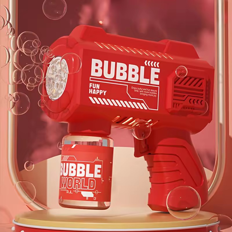 Pistola de Burbujas Eléctrica, - Bubble Gum Machine reseña y precio