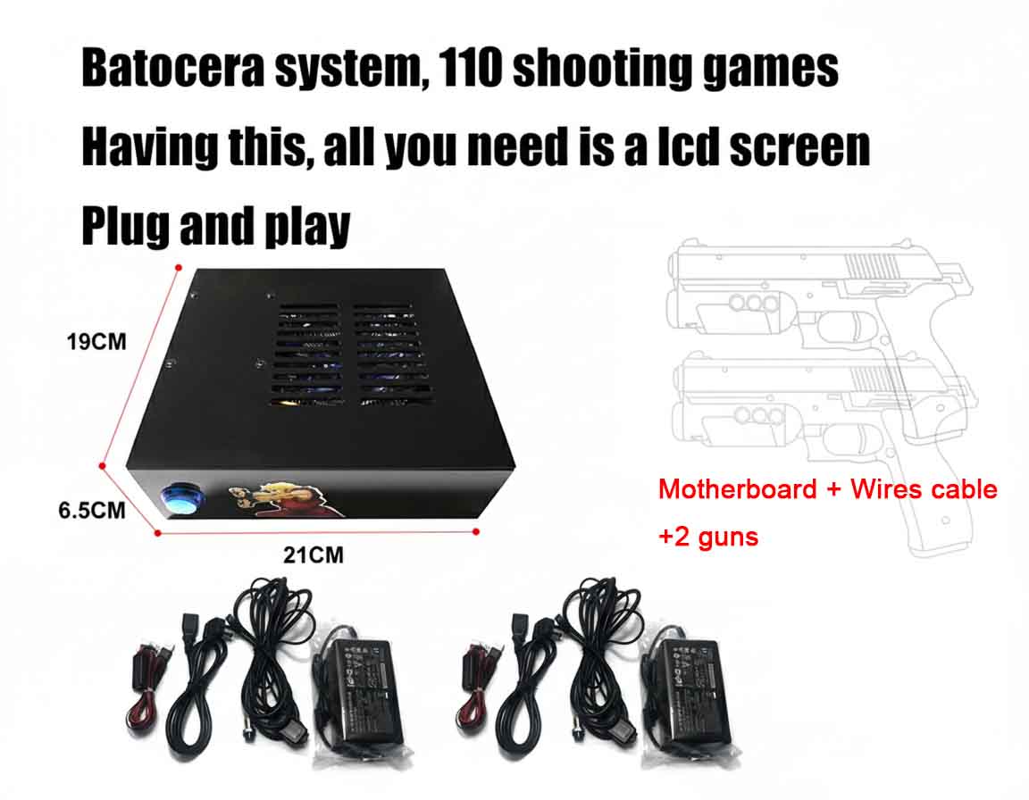 Sistema de juego Batocera con  - Gun Shooting Arcade reseña y precio