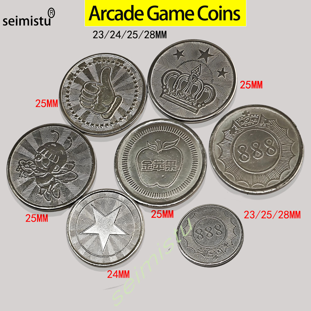 100 Uds. De fichas de acero in - Vending Arcade Games reseña y precio